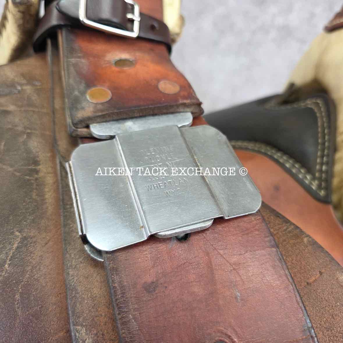 AMB Western Saddle, 16" Seat, Wide Tree - Full QH Bars