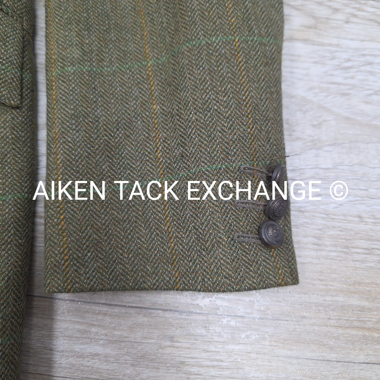 Horse Country Tweed Coat for Fox Hunting, Size 38 L