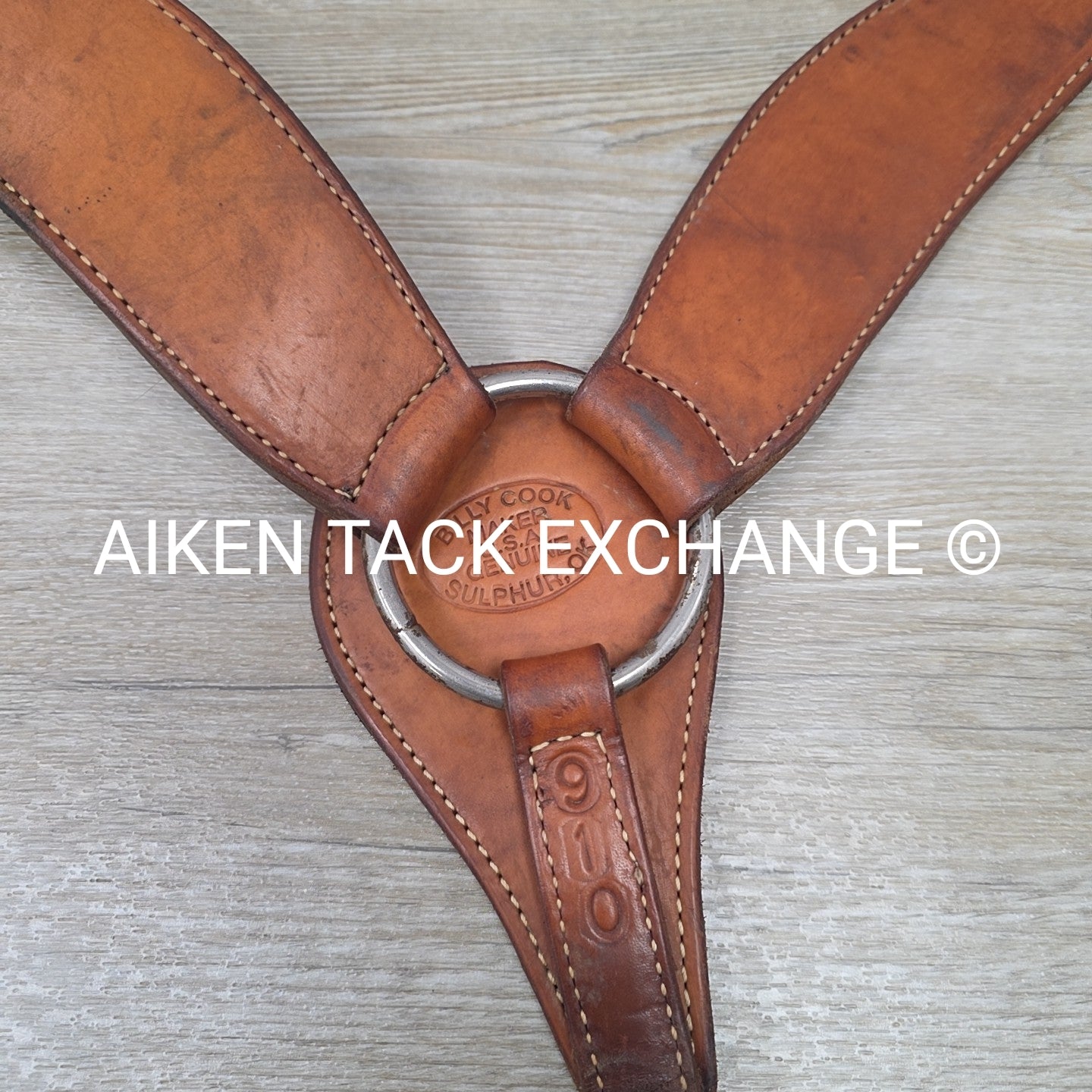 Billy Cook Breast Collar 910, Brown, Size Full