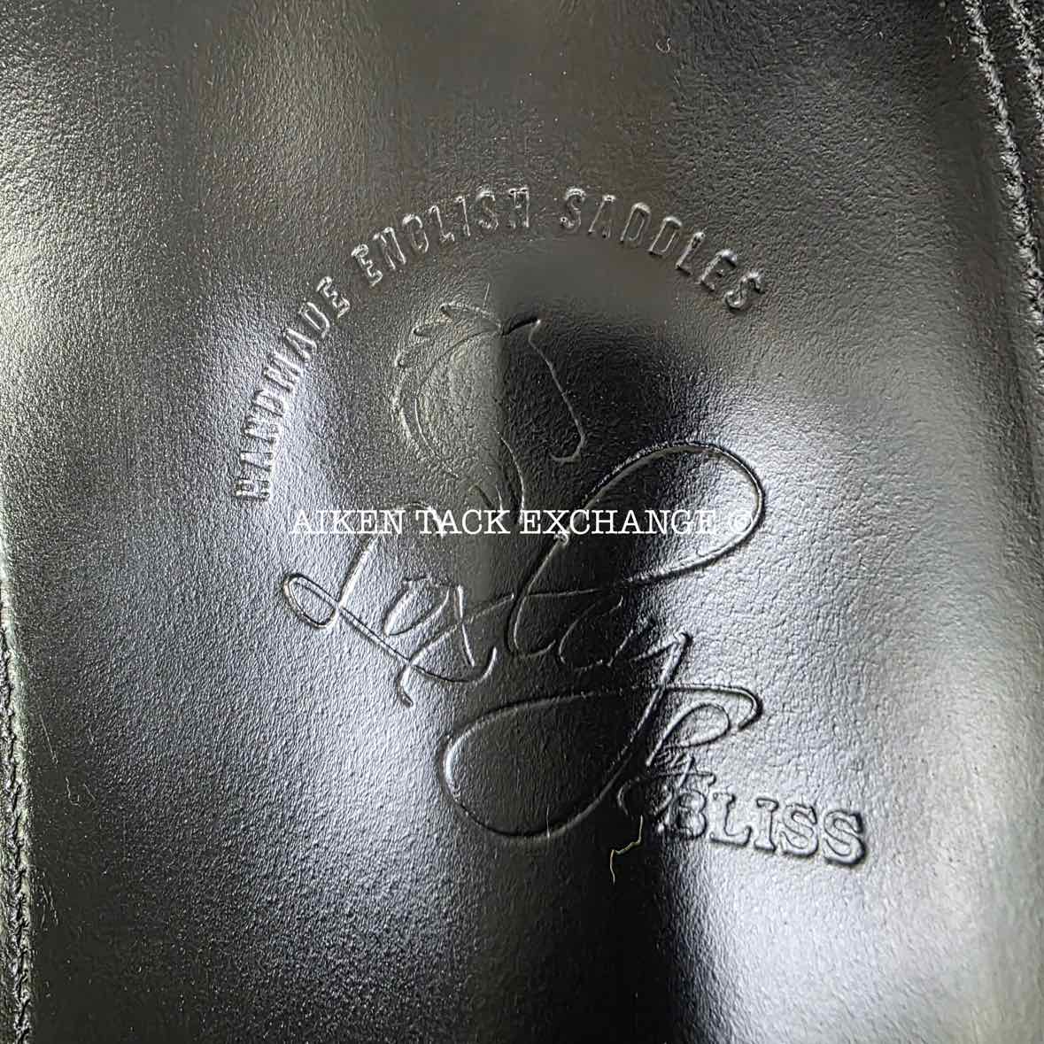 2021 Loxley by Bliss Monoflap Dressage Saddle, 17.5" Seat, Adjustable Tree - Changeable Gullet, Wool Flocked Panels