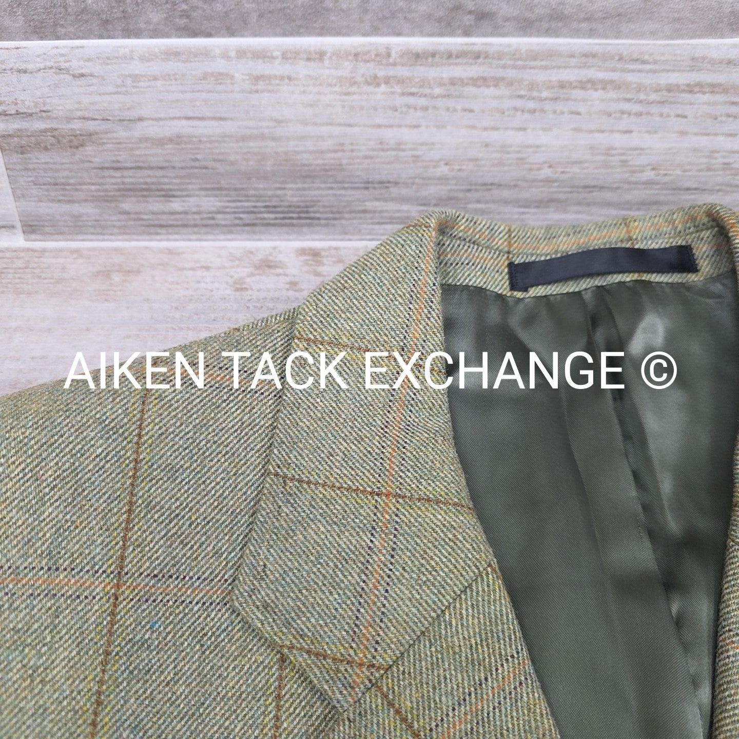 Horse Country Tweed Coat for Fox Hunting, Size 20