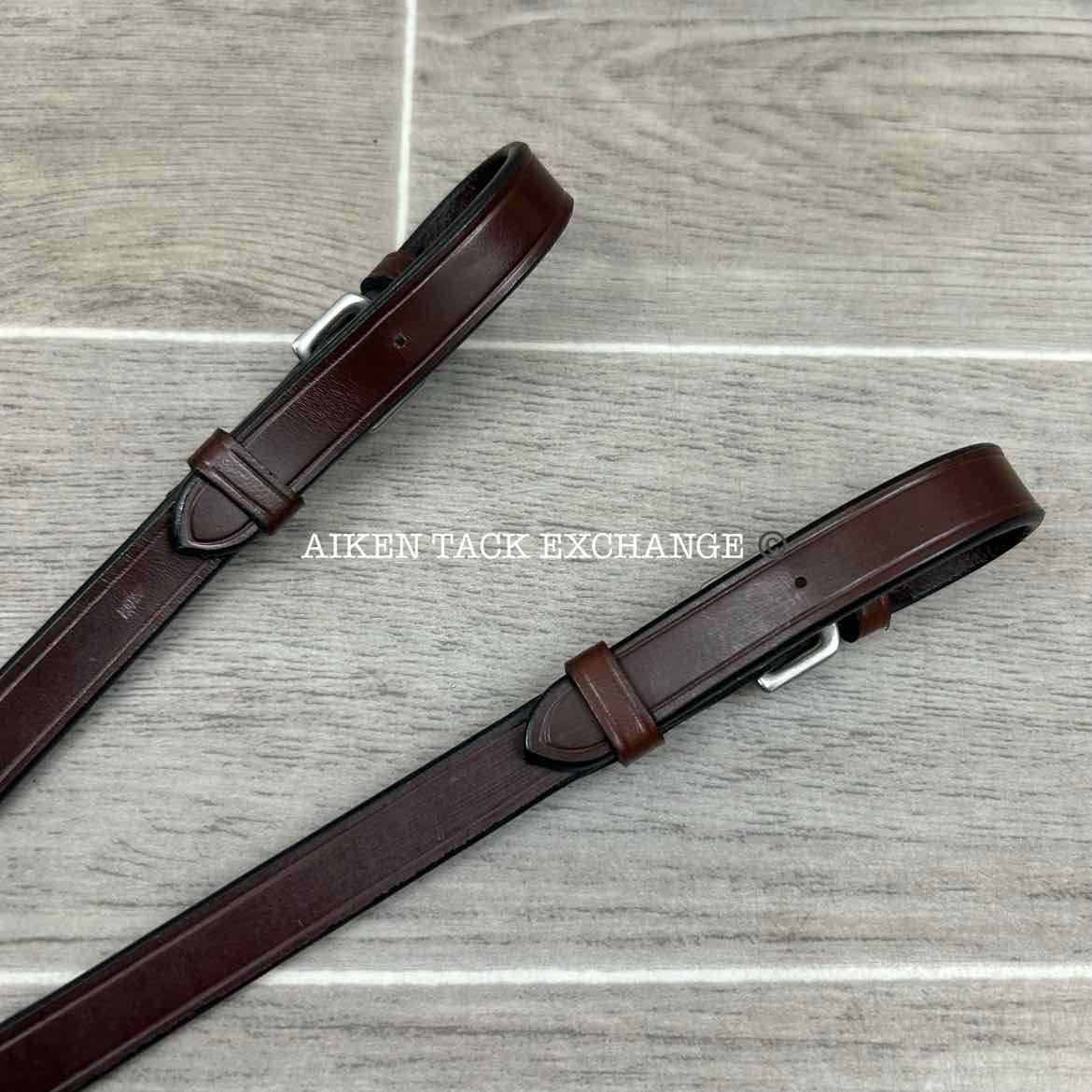 KL Select KL Italia Burghley Bridle with Reins, Brown, Size Full