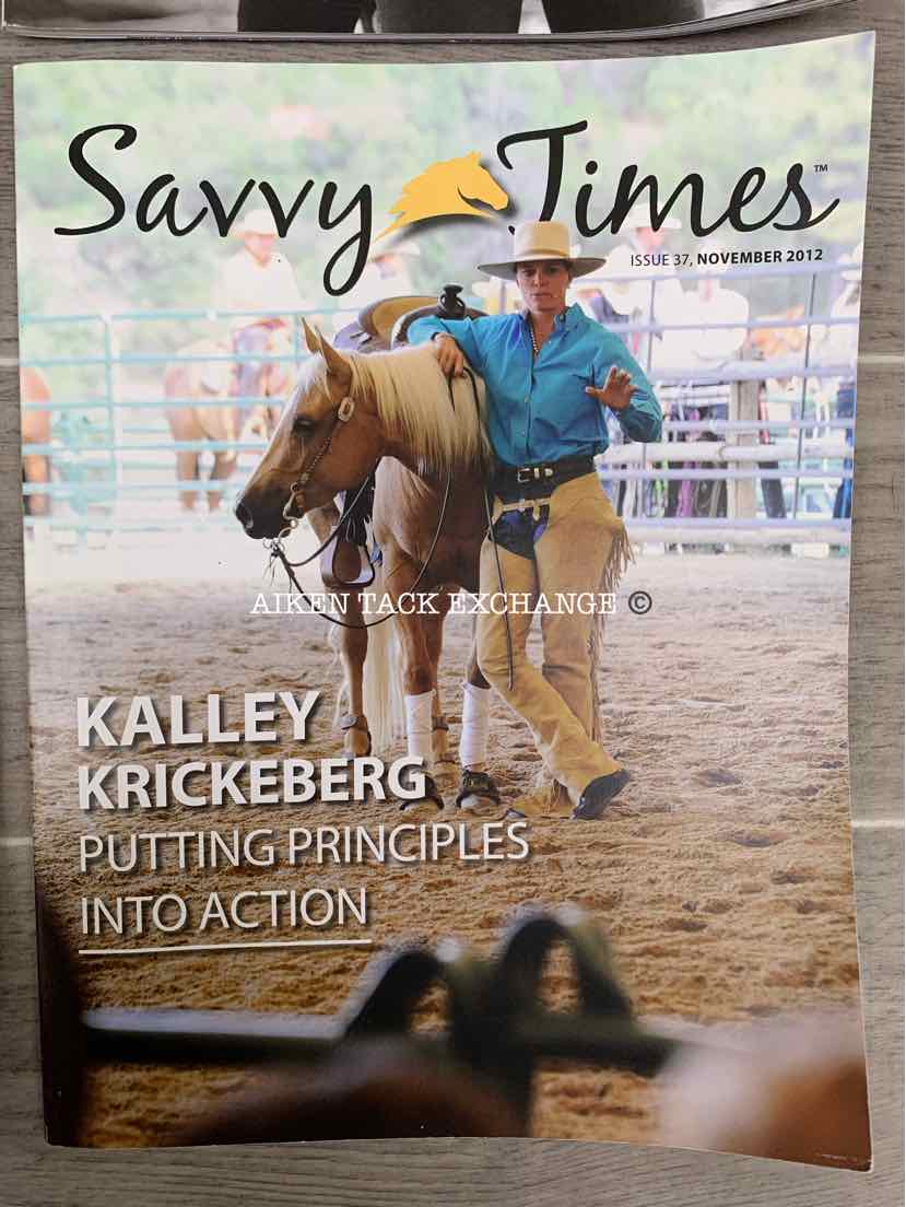 Parelli Savvy Times Magazines: February, May, August, & November 2012
