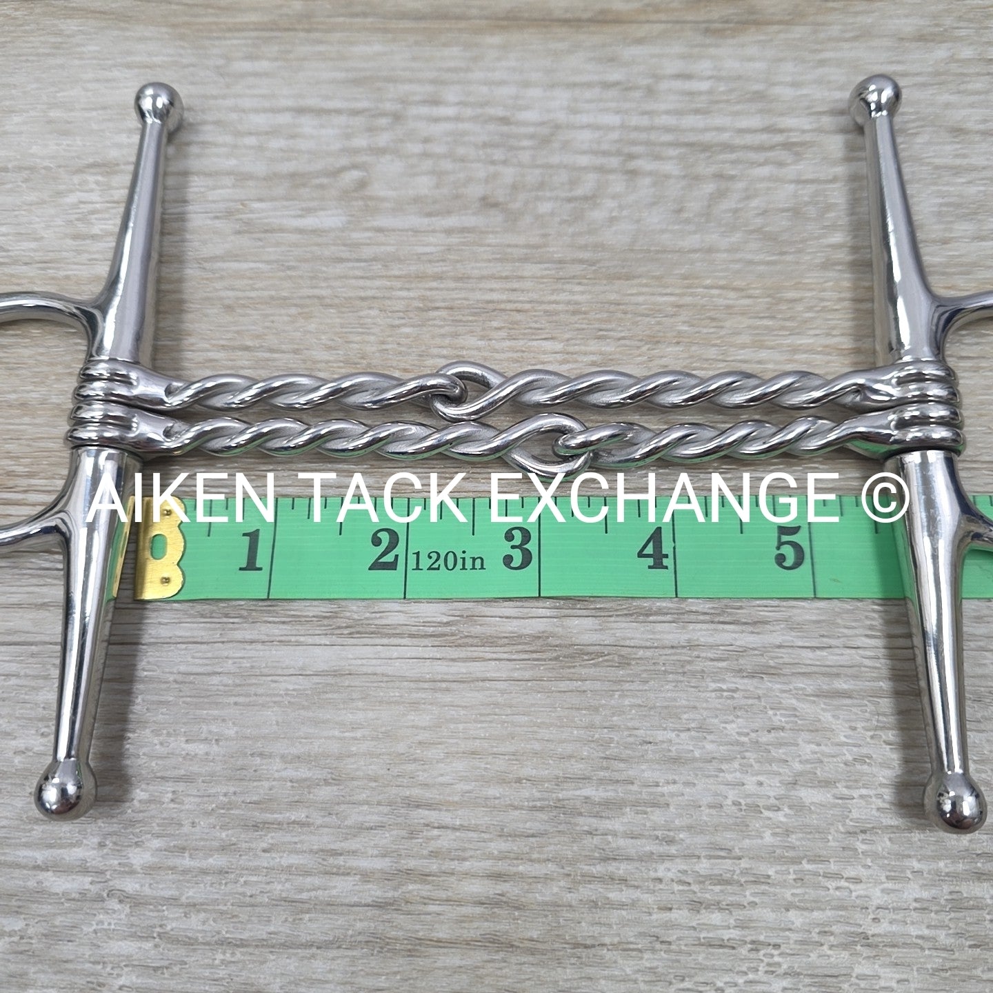 Metalab Full Cheek Double Twisted Wire Bit 5.5"