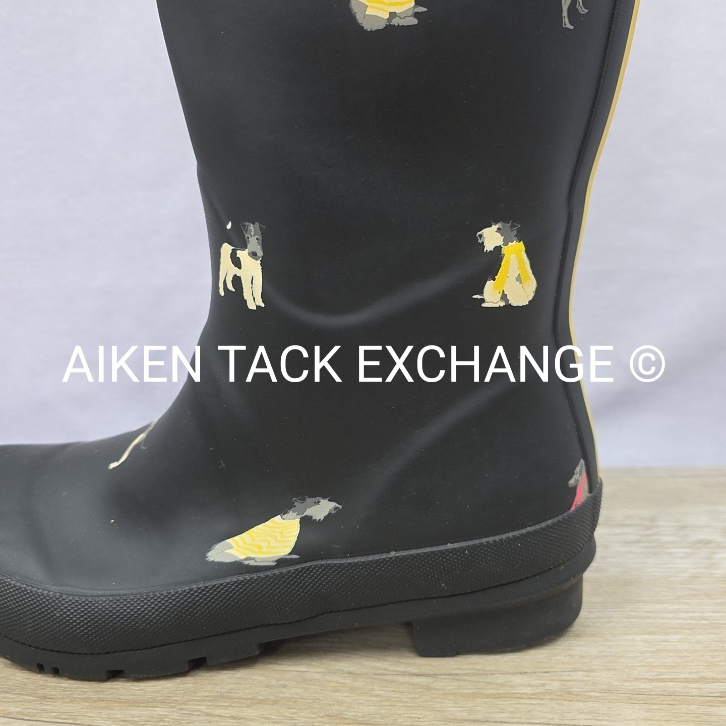 Joules Printed Tall Waterproof Wellies