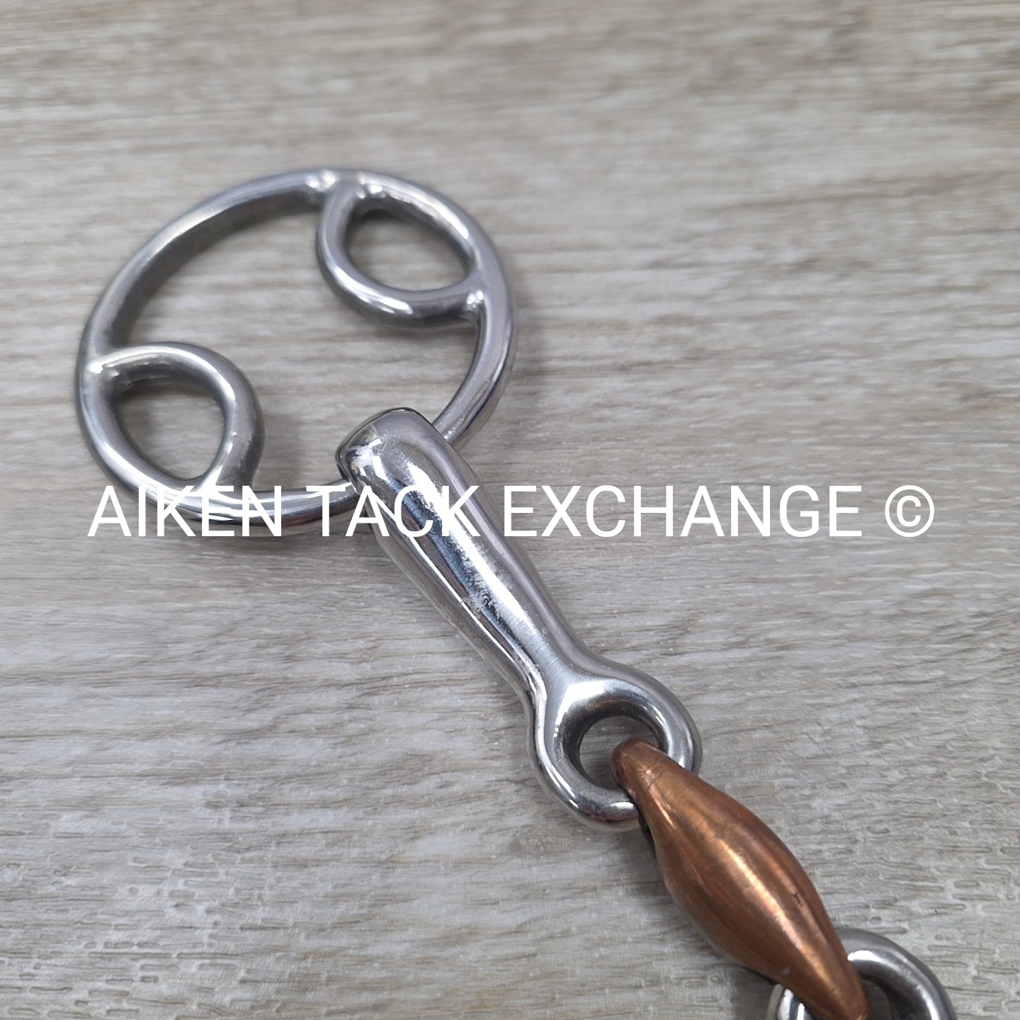 Shires Bevel Bit with Copper Lozenge 5"