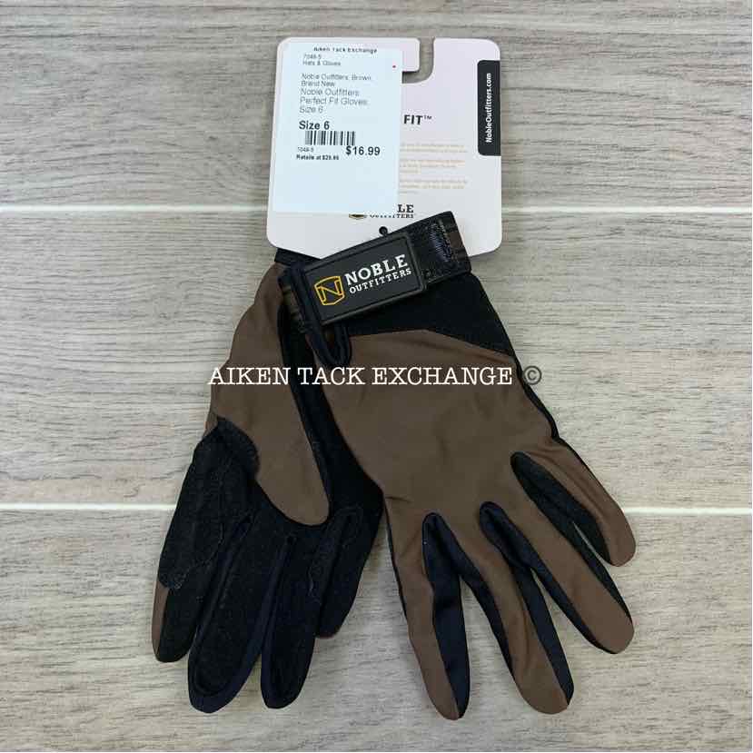 Noble Outfitters Perfect Fit Gloves, Size 6