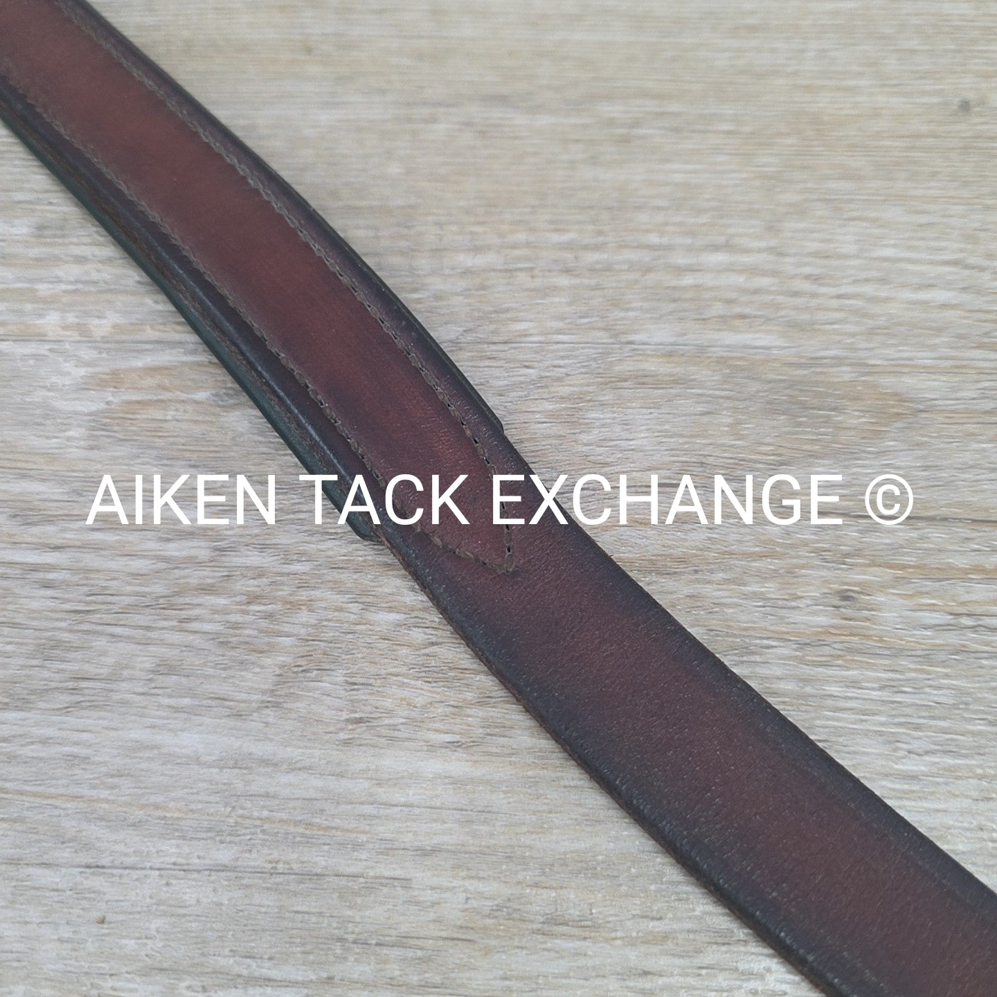 Tory Leather Padded Lead w/ Chain (has nameplate)