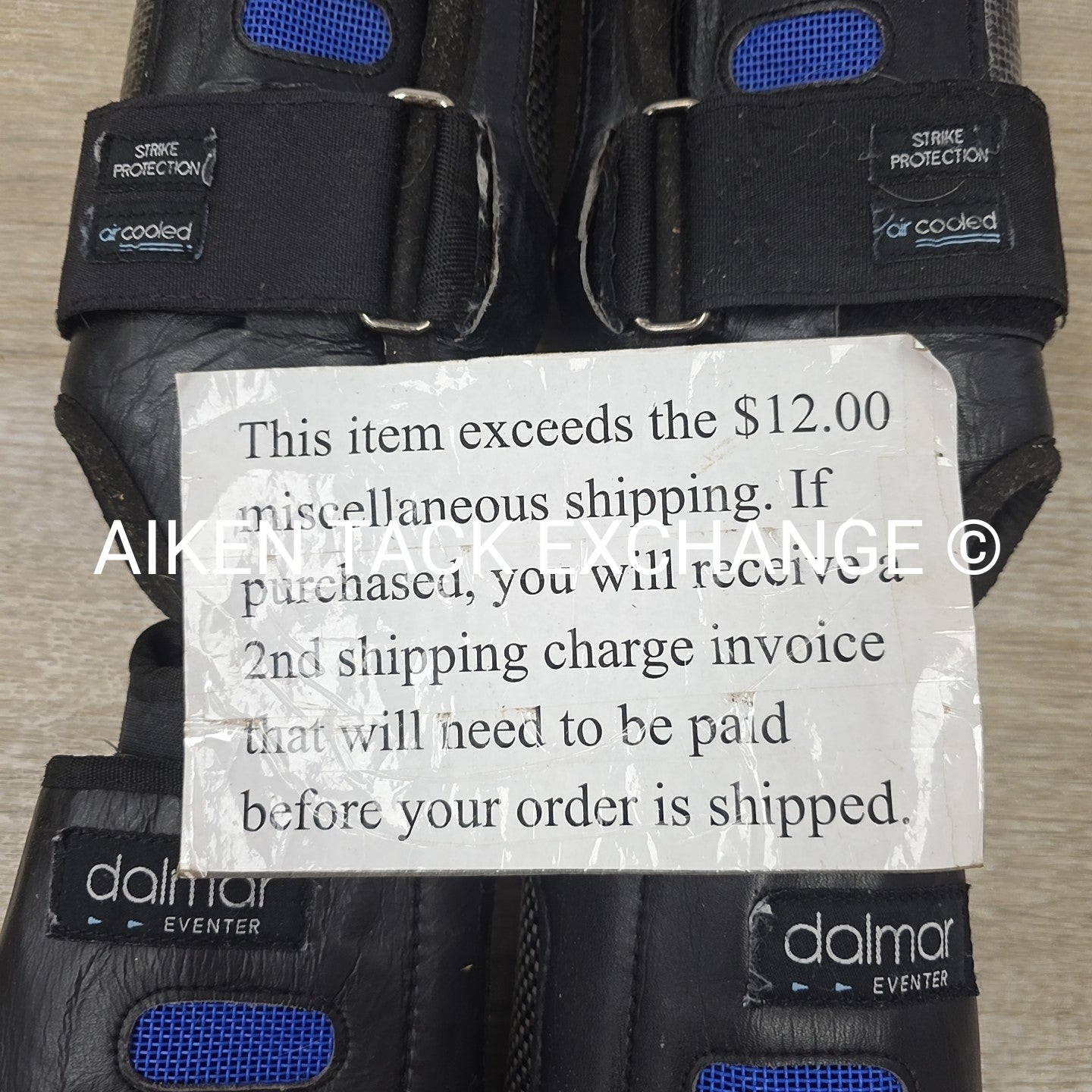 BARGAIN BUNDLE: Horseware Dalmar Eventing Boots, Front & Hind Set, Size Large