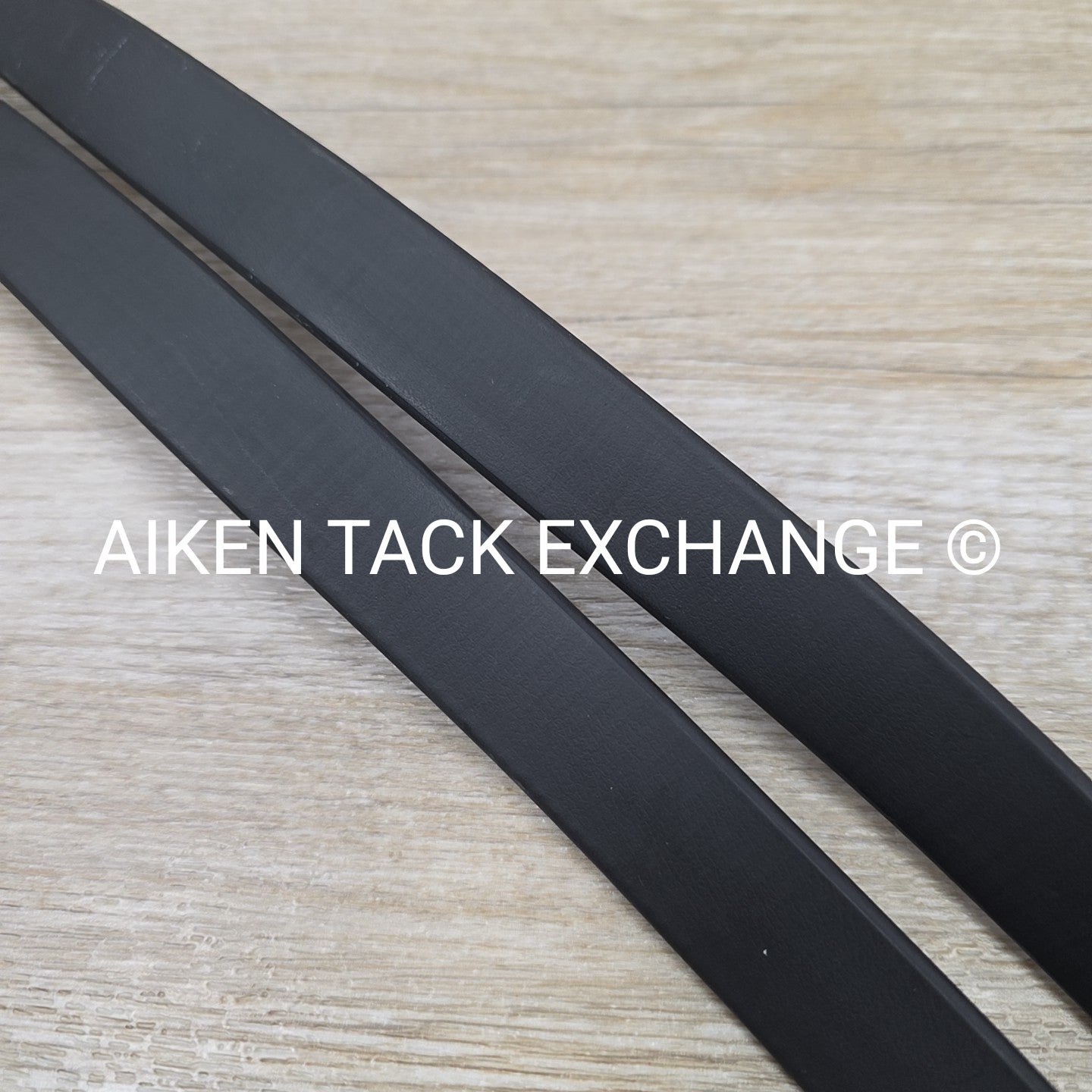 Synthetic Stirrup Leathers, Black, 60"