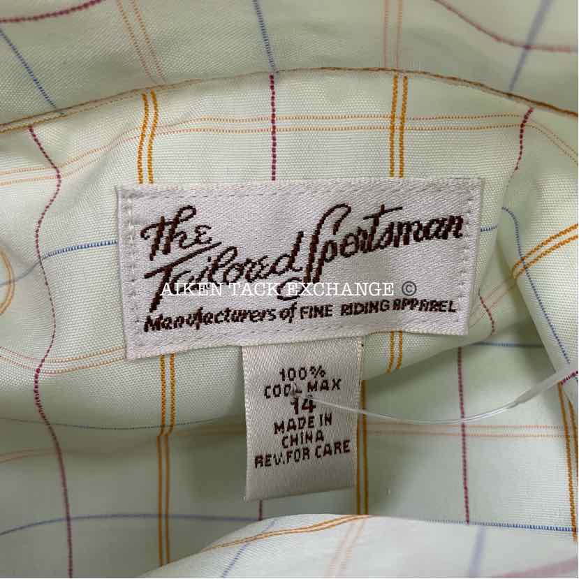 Tailored Sportsman Children's Show Shirt, Size 14, Brand New