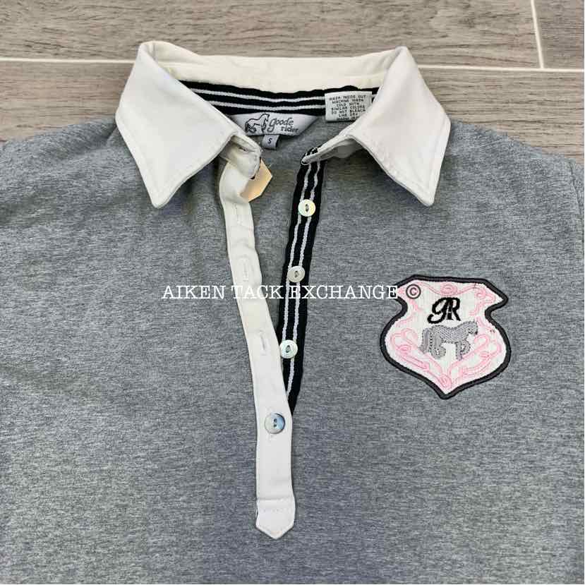 Goode Rider Elite Short Sleeve Polo Shirt, Size Small