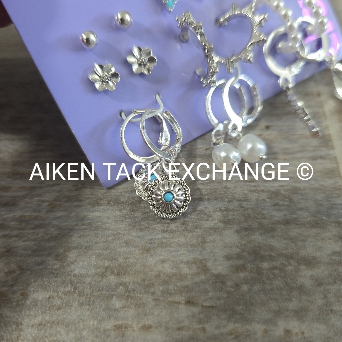 Turquoise Earring Set