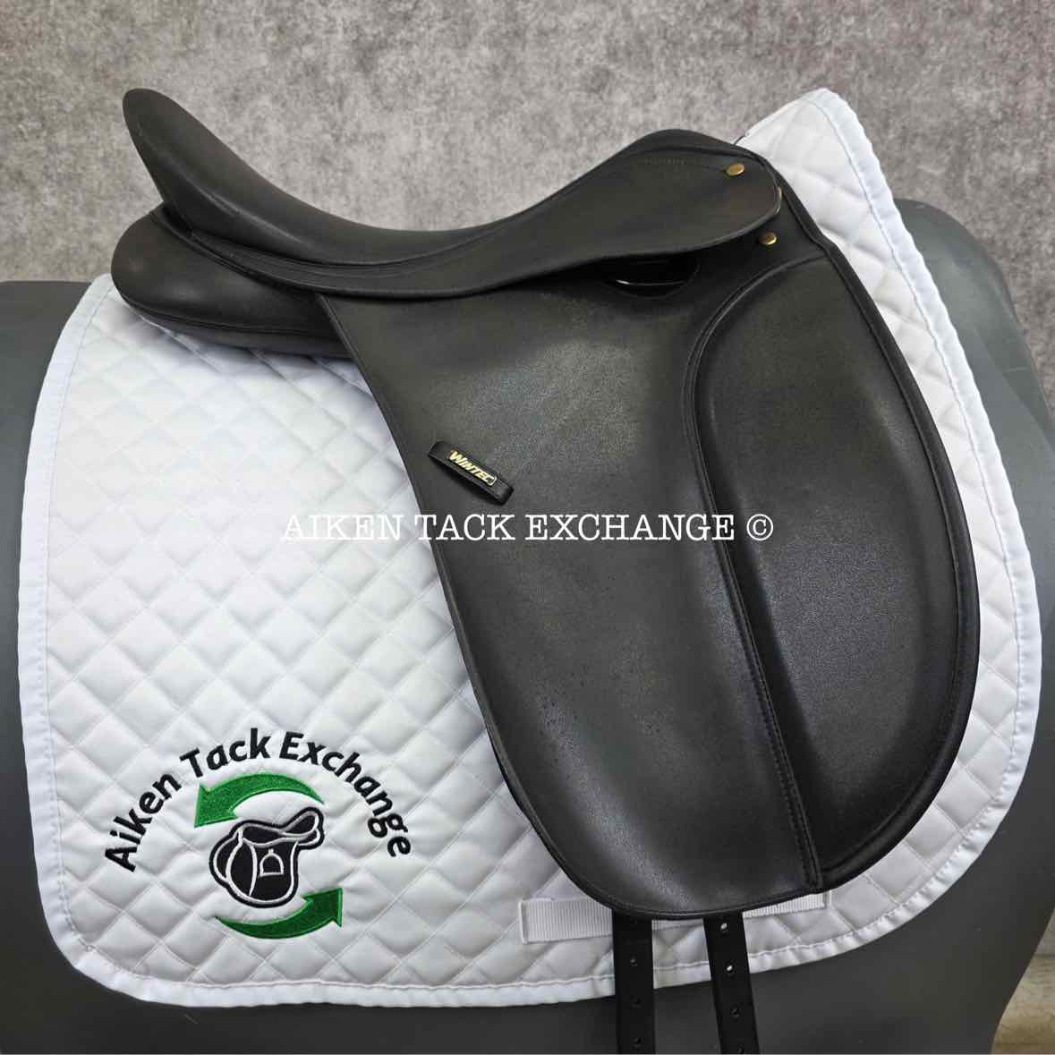 Wintec 500 Dressage Saddle, 17.5" Seat, Adjustable Tree - Changeable Gullet, CAIR Panels
