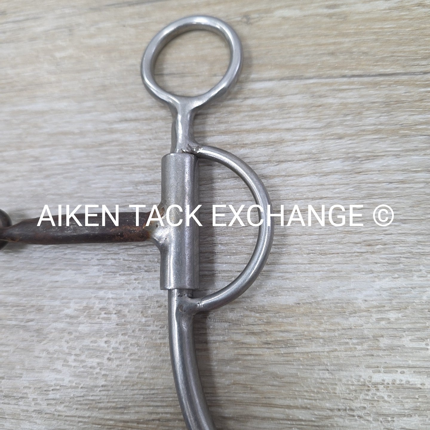 Trammell Single Joint Sweet Iron Long Shank Bit 5.25"