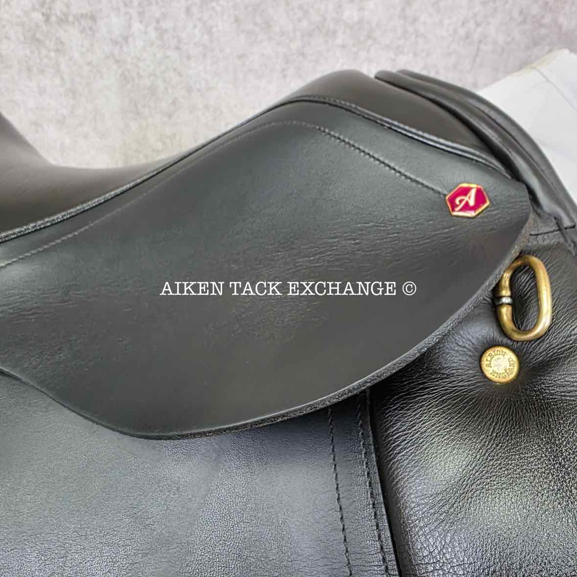 Albion Legend K2 All Purpose Saddle, 17.5" Seat, Adjusta-Tree: Set to Wide, Wool Flocked Panels