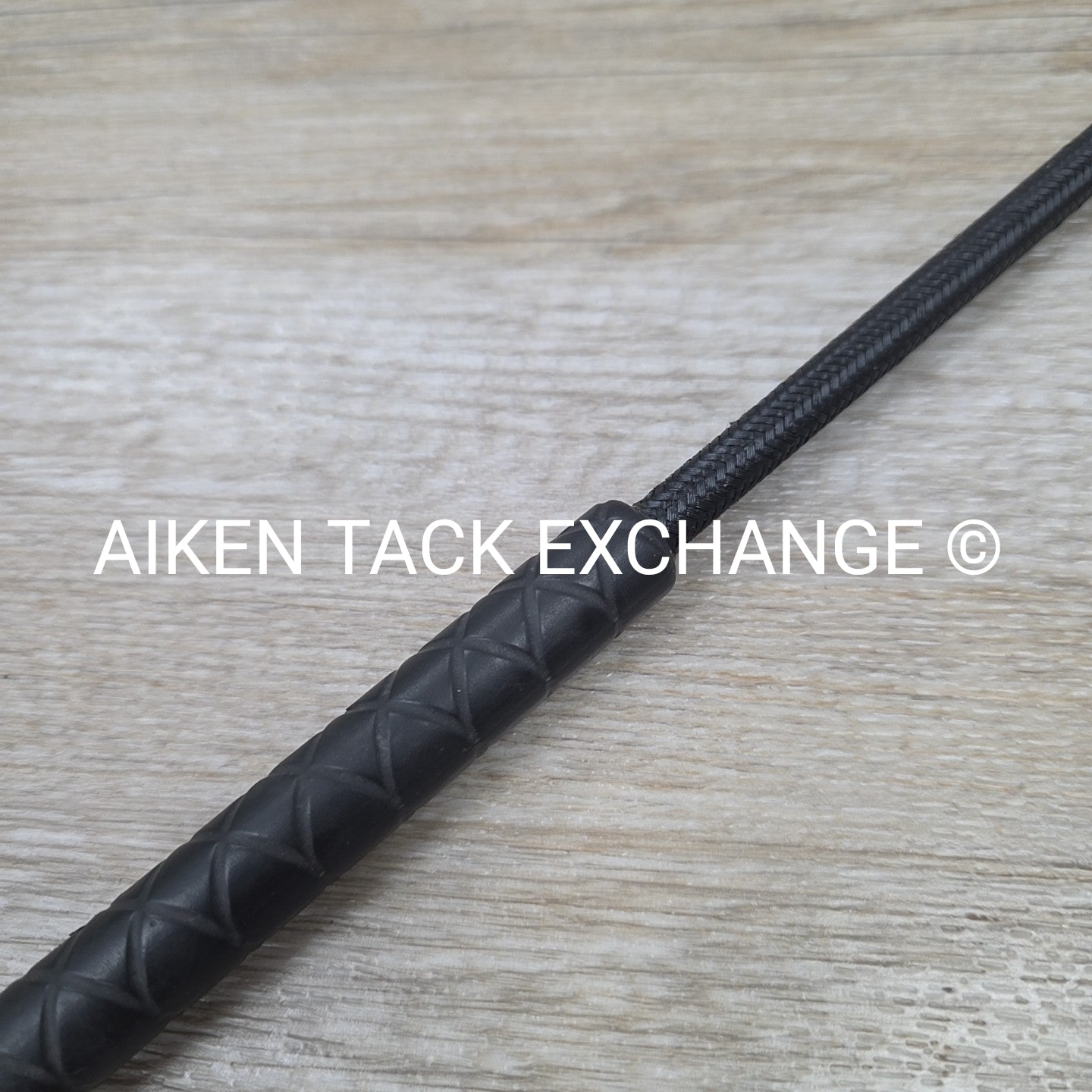 Riding Crop / Whip, Black, (has blemishes)