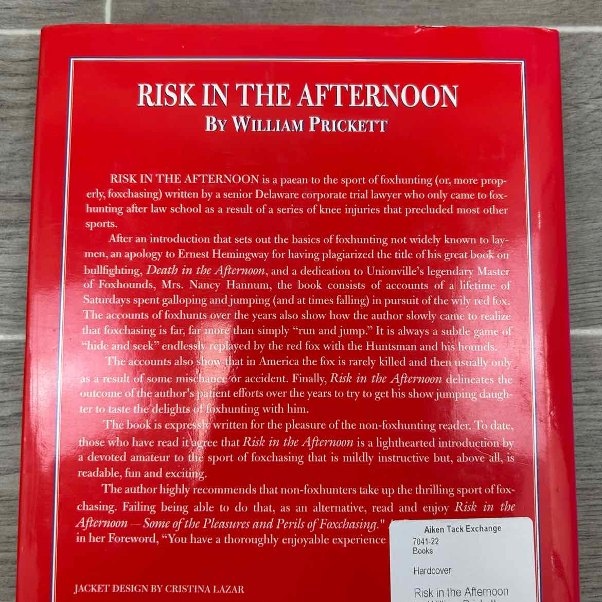 Risk in the Afternoon by William Prickett