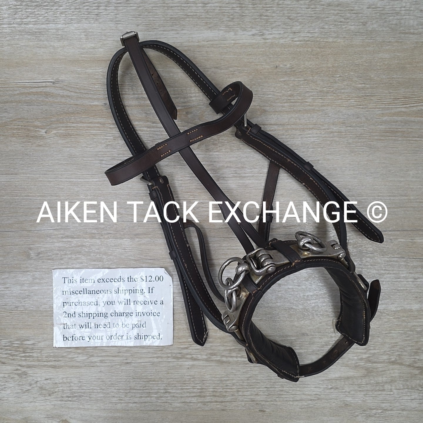 Society of Master Saddlers Lunging Cavesson, Brown, Size Cob