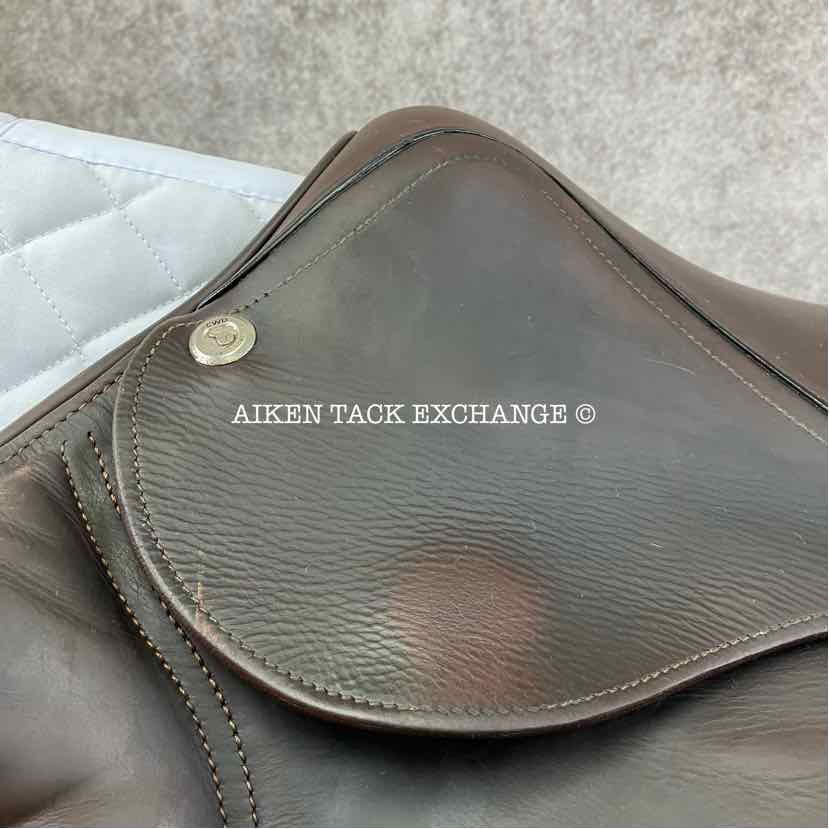 2018 SE10 Close Contact Jump Saddle, 16" Seat, 2K Flap, MW Tree, Foam Panels, Full Buffalo Leather