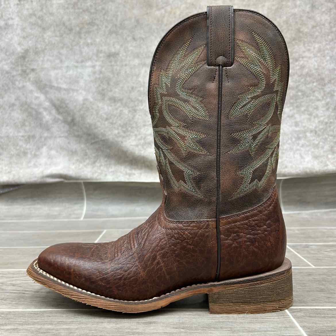 Nocona Henry Hero Collection Square Toe Boots, Men's 7 D, Brand New