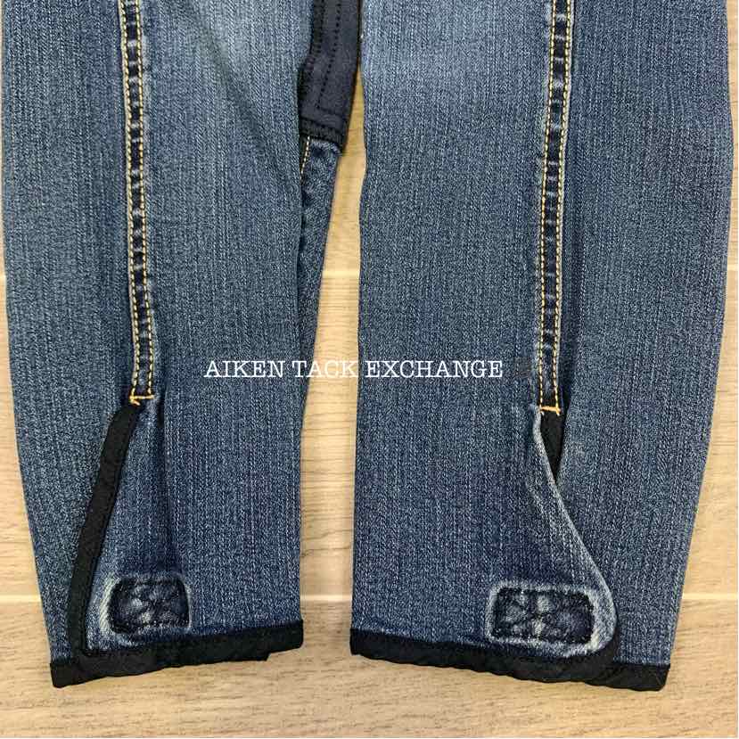 Goode Rider Denim Full Seat Breeches, Size 26