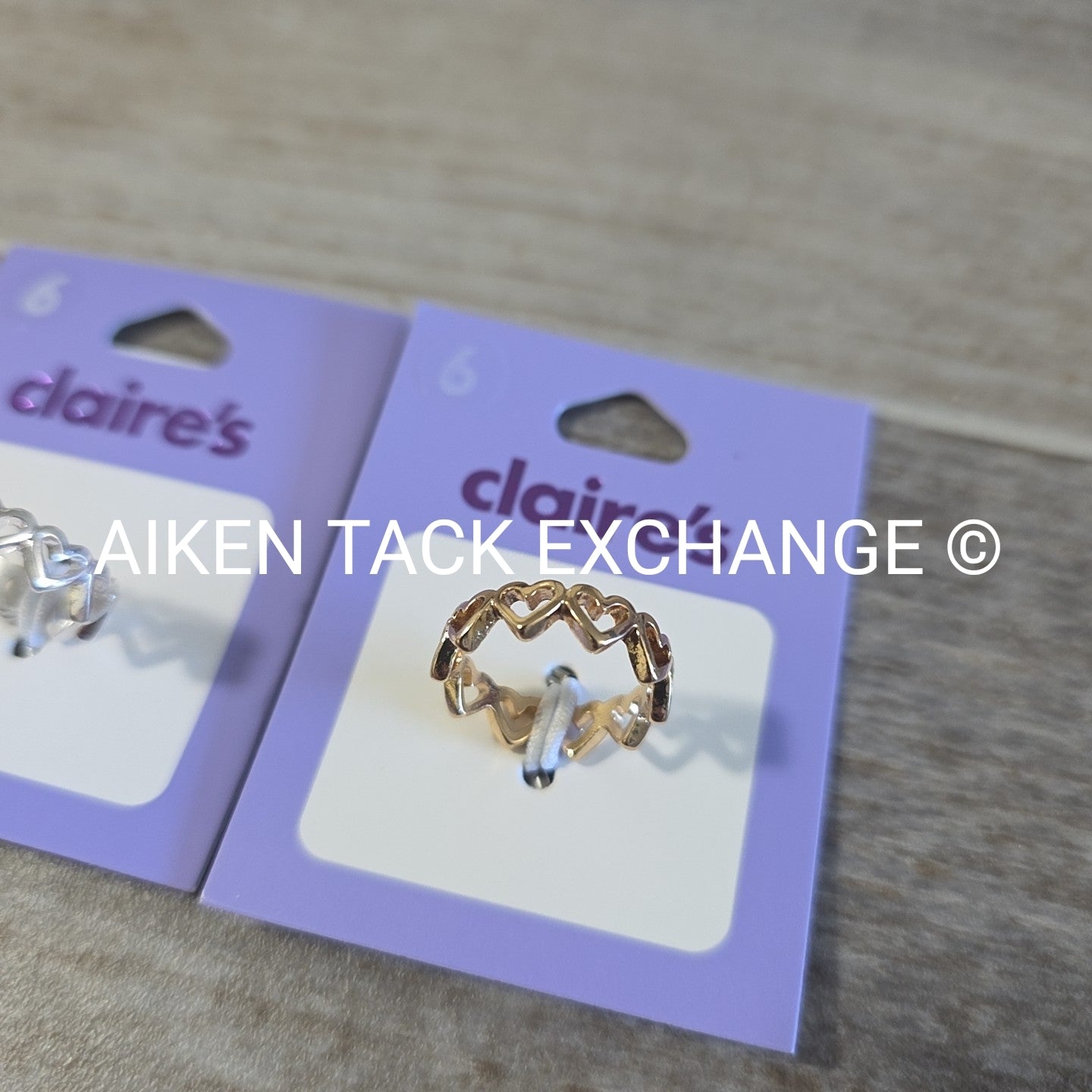 Claire's Rings (2) - Size 6