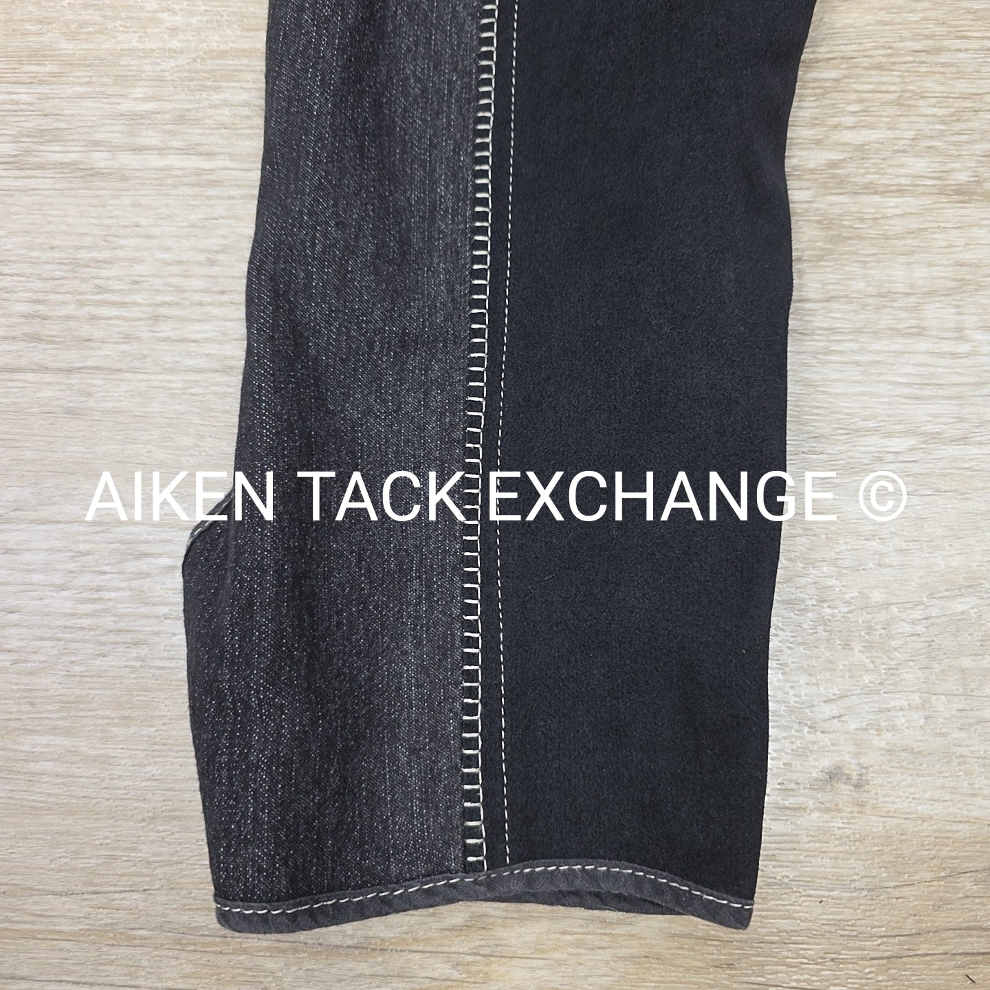 HKM Full Seat Denim Breeches, Size 38