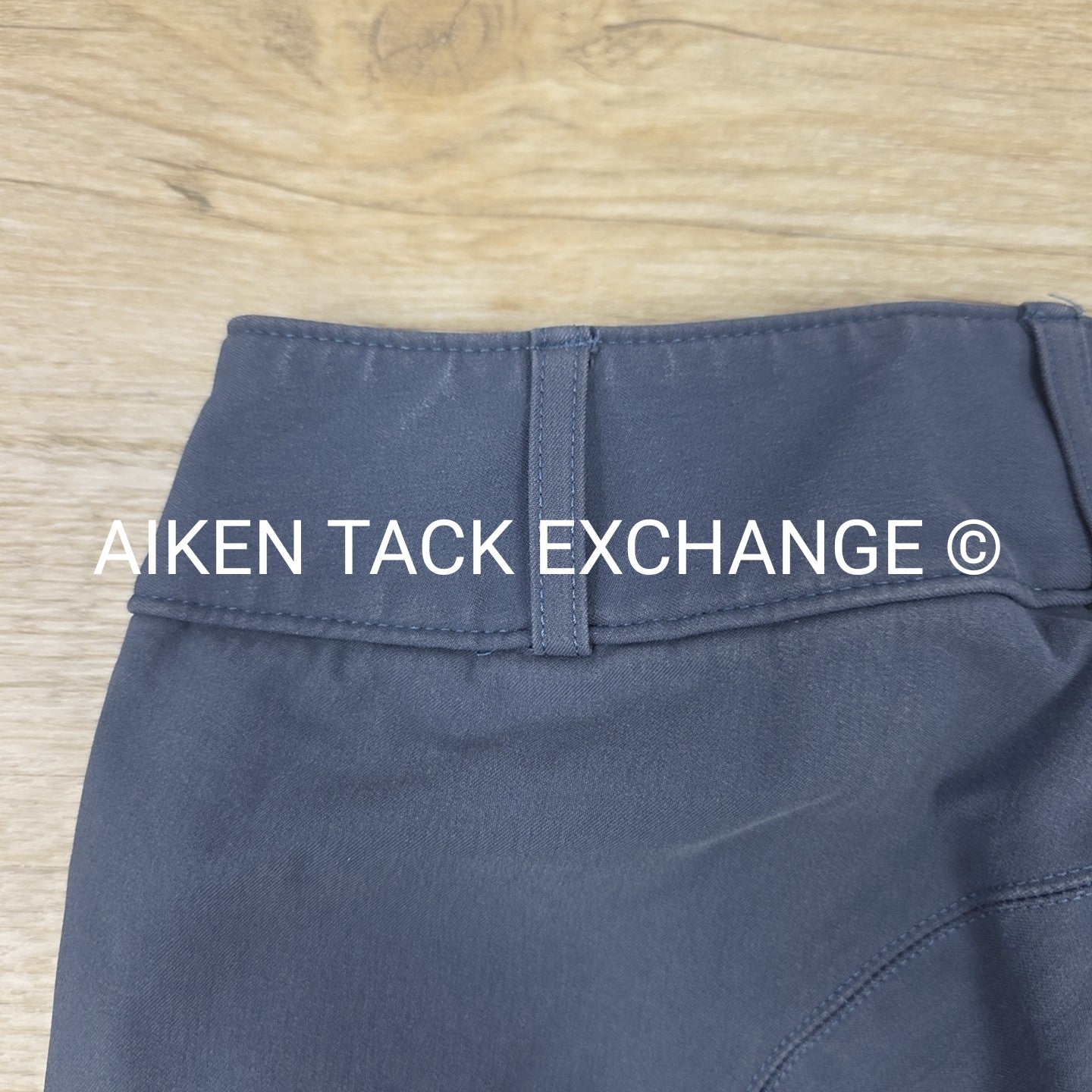 Tailored Sportsman Trophy Hunter Knee Patch Breeches, Sock Bottom, Size 24 R