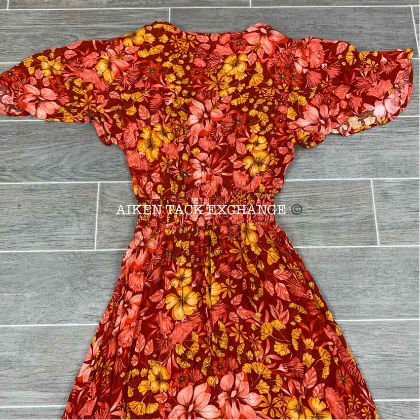 Abel the Label Short Sleeve Maxi Dress, Size XSmall, Brand New