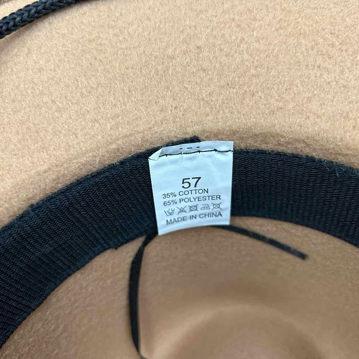 Dominion Felt Western Hat, Size 57