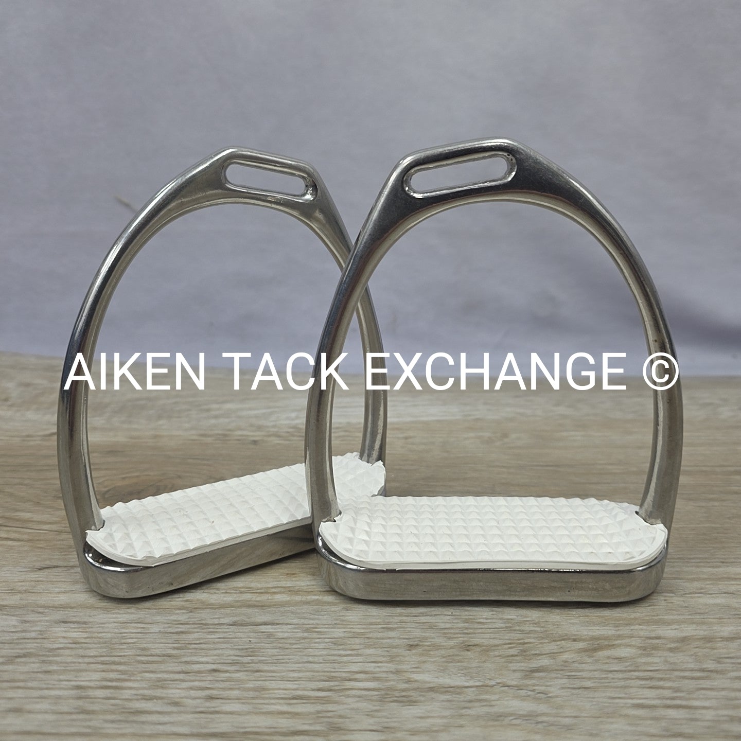 Courbette Lemetex Offset Stirrup Irons, 4.25"