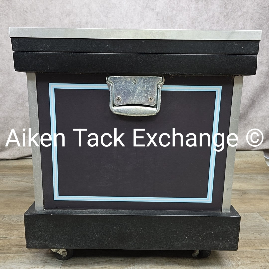 Wooden Tack Trunk on Wheels - 32" L x 22" H x 20" W