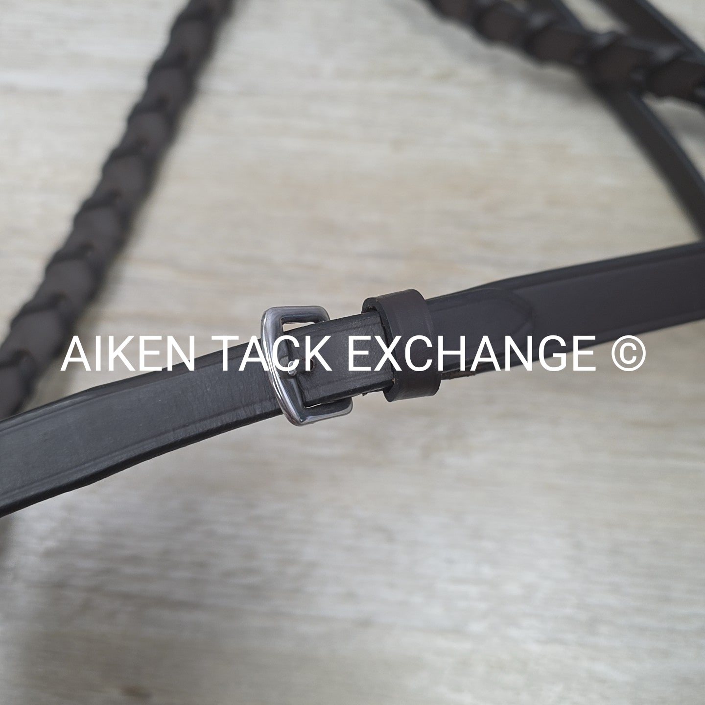 HDR Pro Collection Hunt Bridle with Laced Reins, Havana, Size Cob