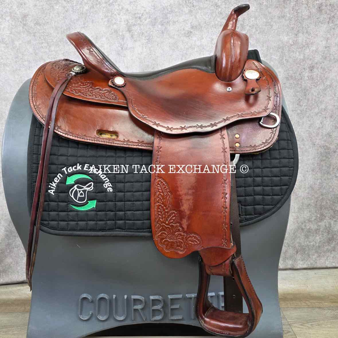Big Horn 1681 Haflinger Western Saddle, 16" Seat, Wide Plus Tree