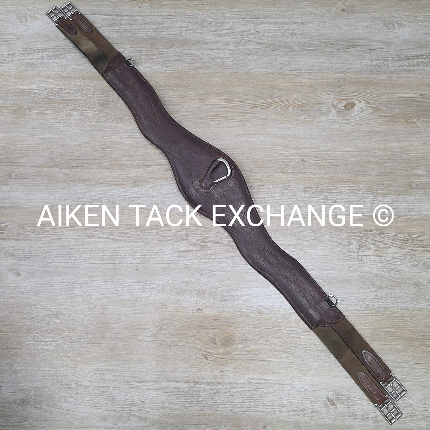 CWD Anatomic Shoulder Relief Jumping Girth, Brown, 54"