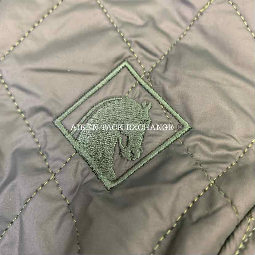 Arista Women's Quilted V-Vest, Forest, Size S, Brand New