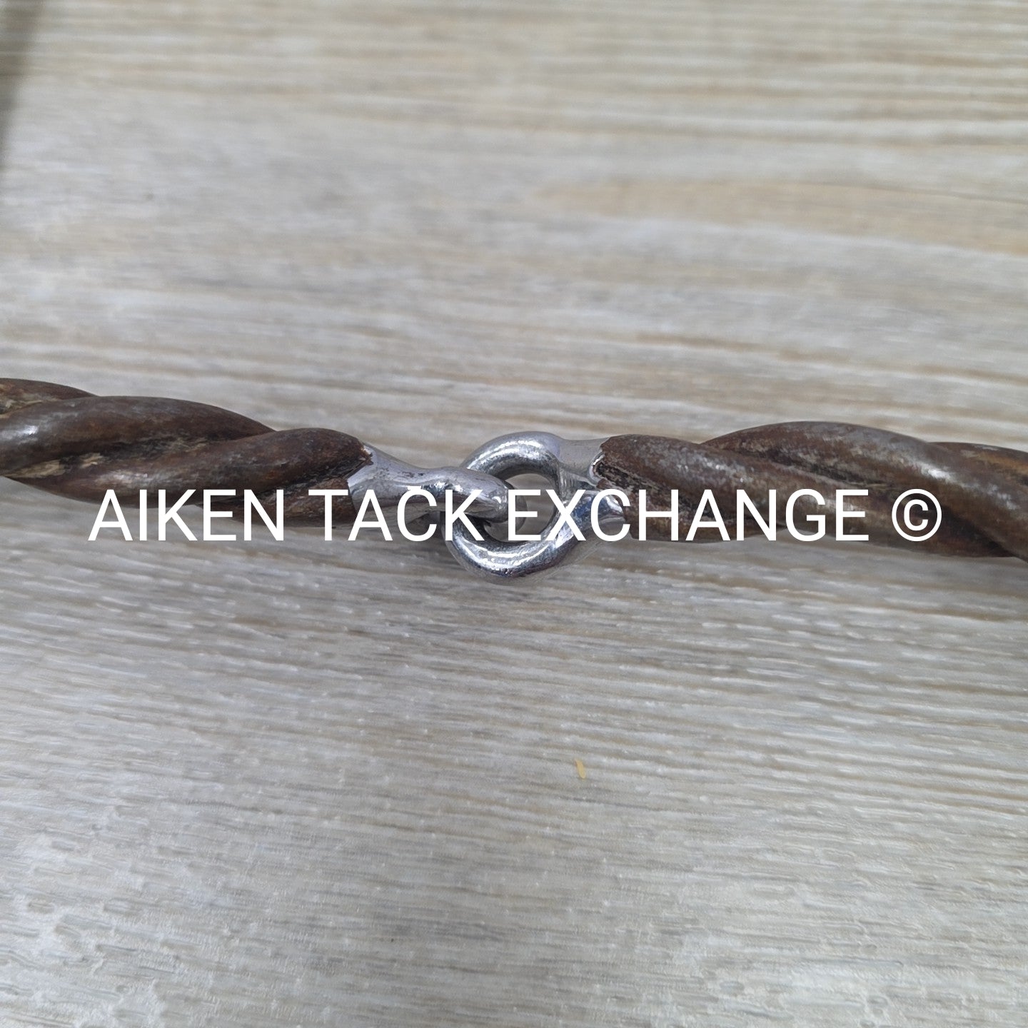 Myler Single Joint Copper Twisted Wire Full Cheek Bit 5"