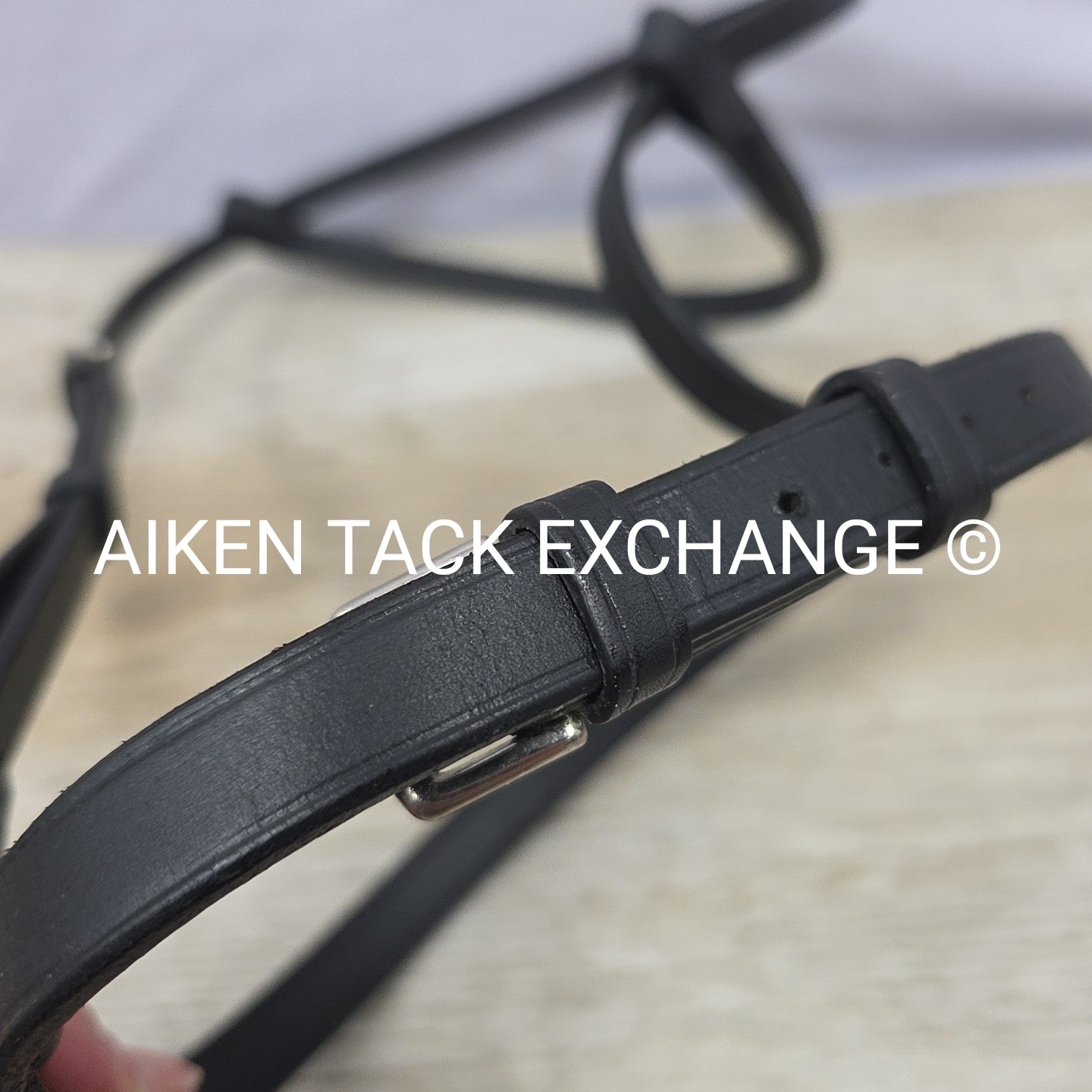 Courbette Matching Browband & Noseband, Black, Size Full