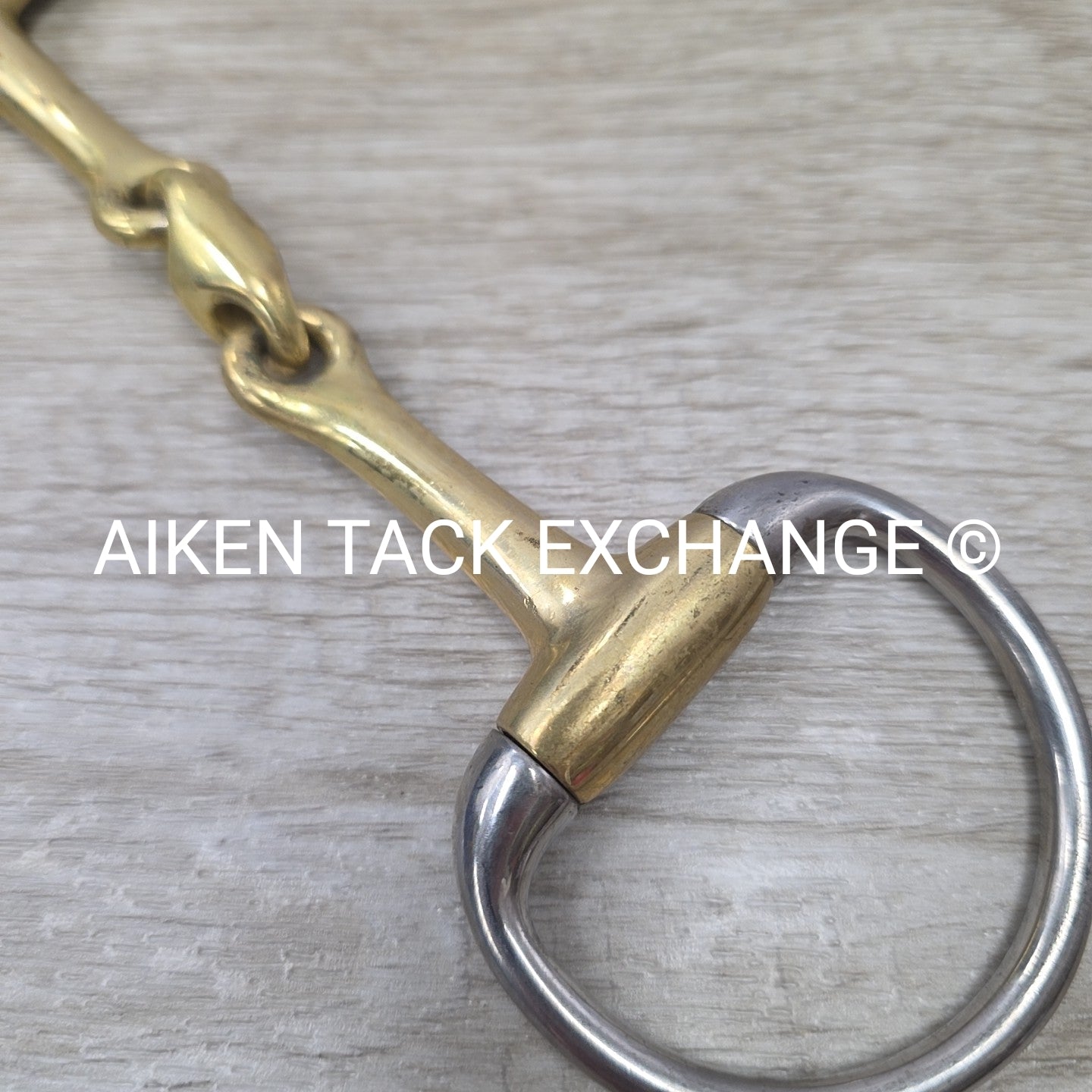 Neue Schule Tranz Angled Lozenge Eggbutt Bradoon Bit 4.75"