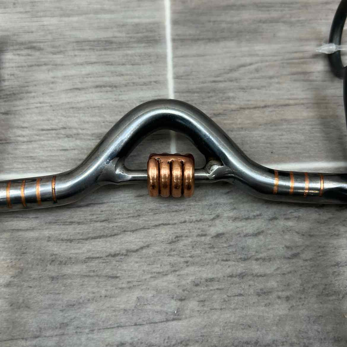 Formay S Shank Medium Port with Copper Ring Bit 5"