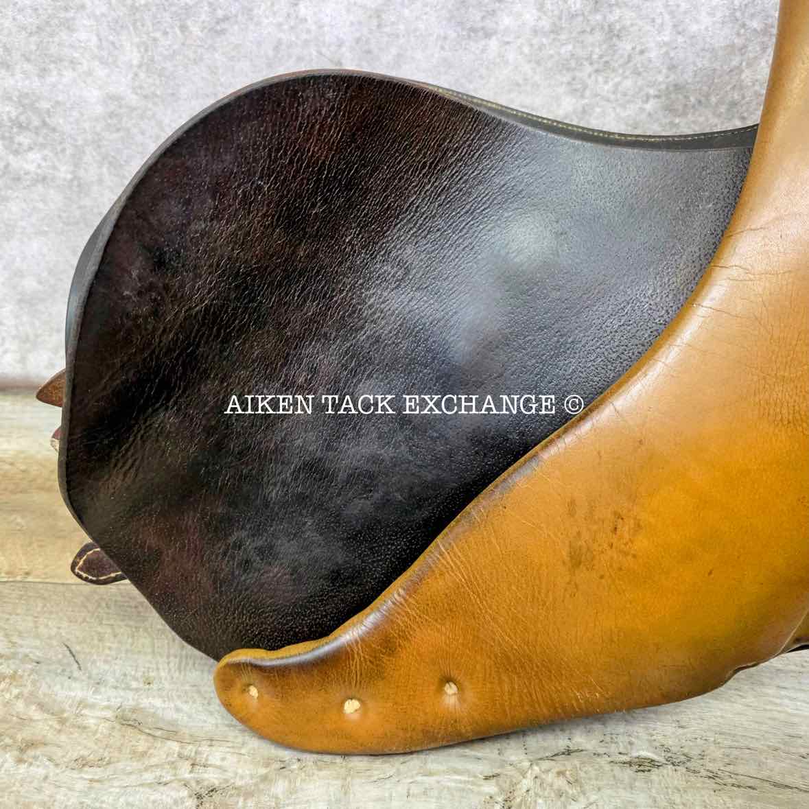 Collegiate Ruiz Diaz Close Contact Jump Saddle, 17" Seat, Medium Tree, Foam Panels