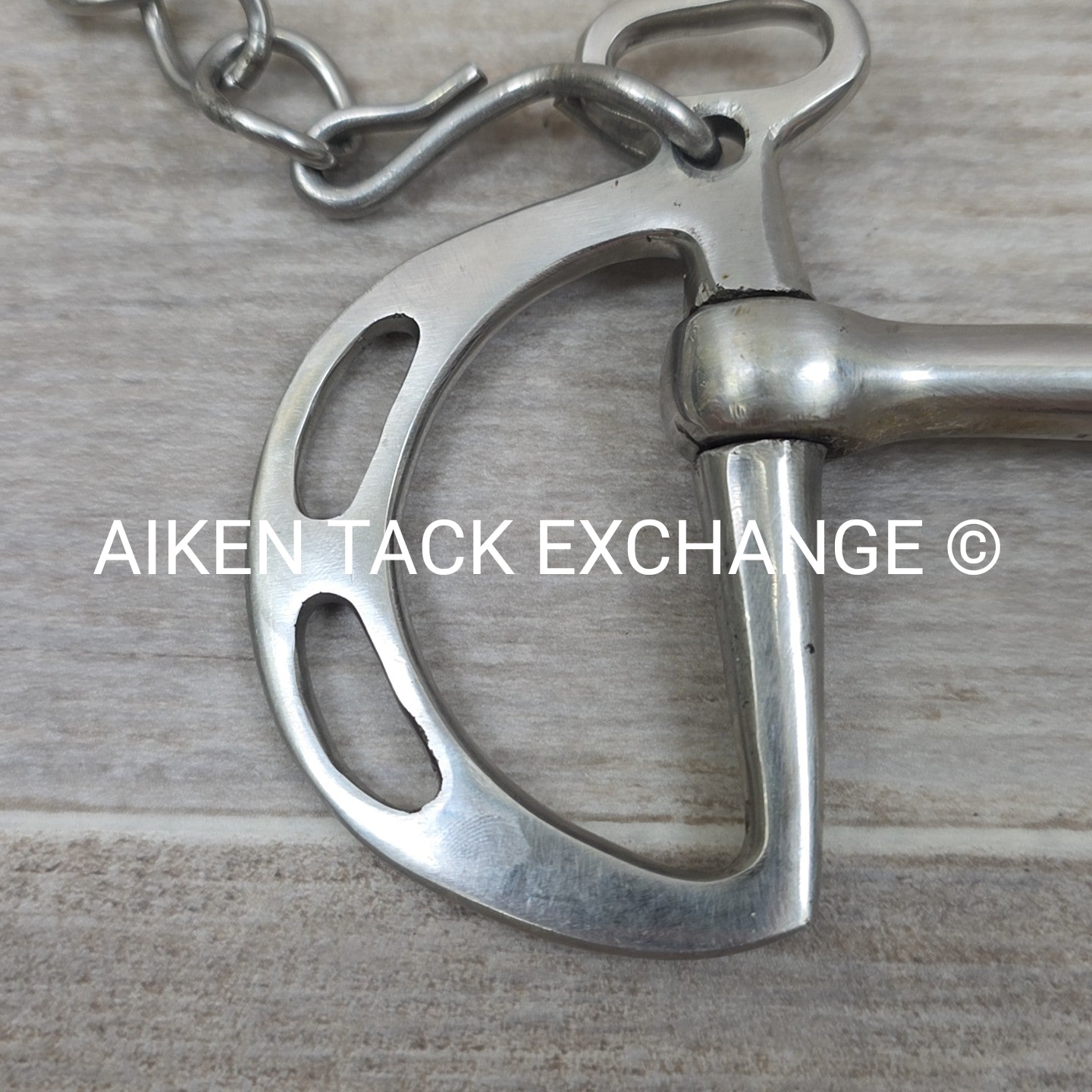 Mullen Mouth Uxeter Kimberwick Bit 6"