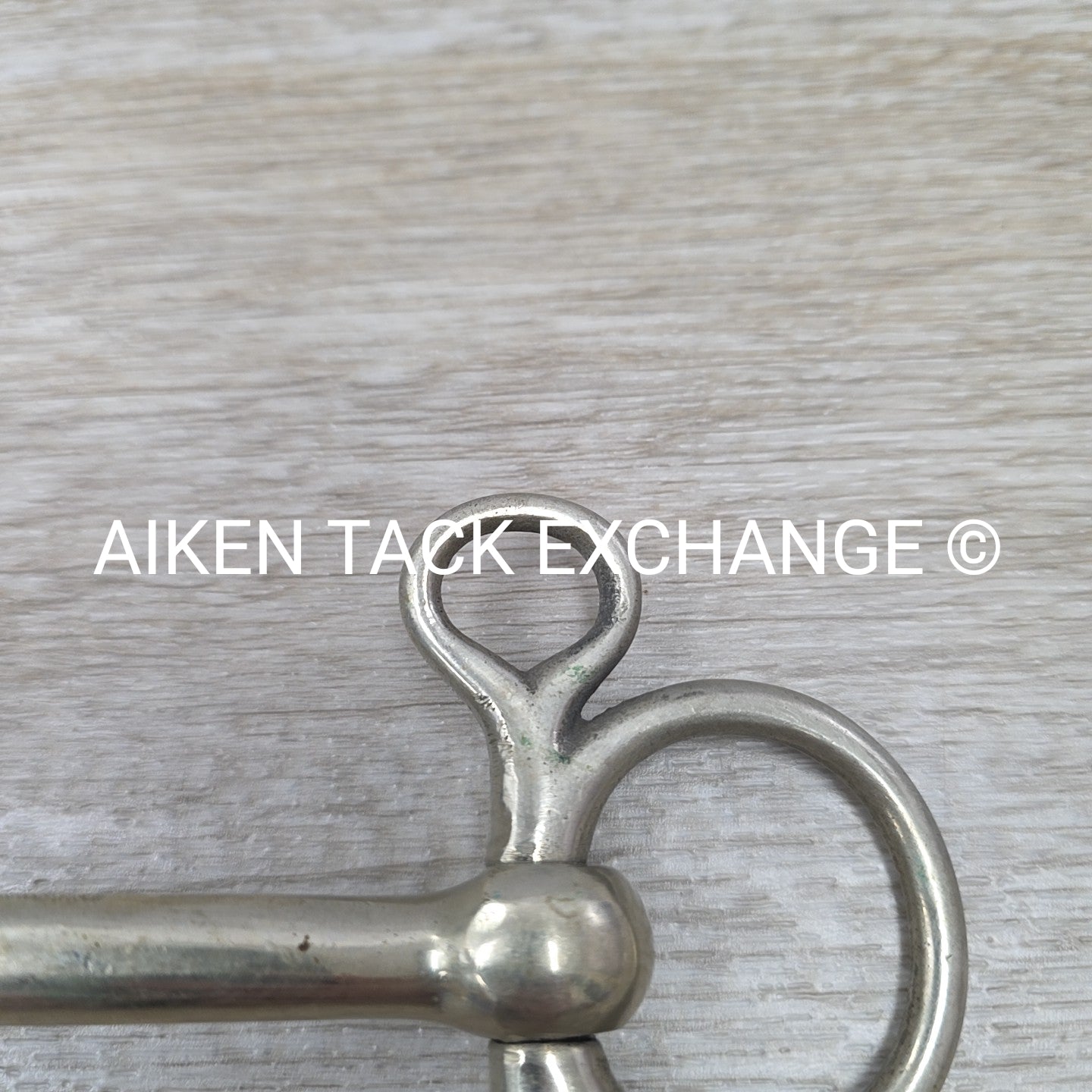 Never Rust Mullen Mouth Pelham Bit (No Hooks & Curb Chain) 4.75"