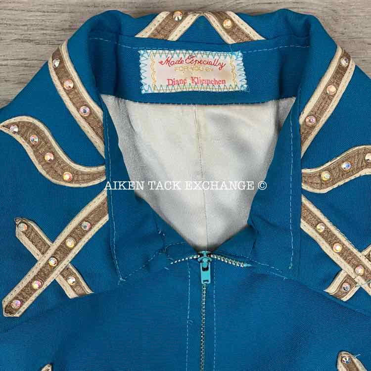 Custom Made Western Full Zip Show Coat and Pant Set, Small