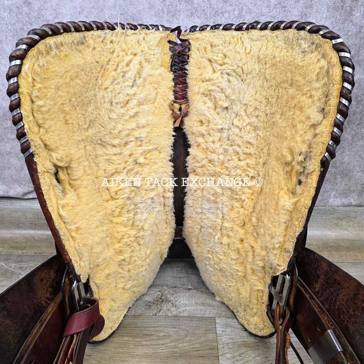 Tex Tan Hereford Western Saddle, 16" Seat, Regular Tree - Semi QH Bars