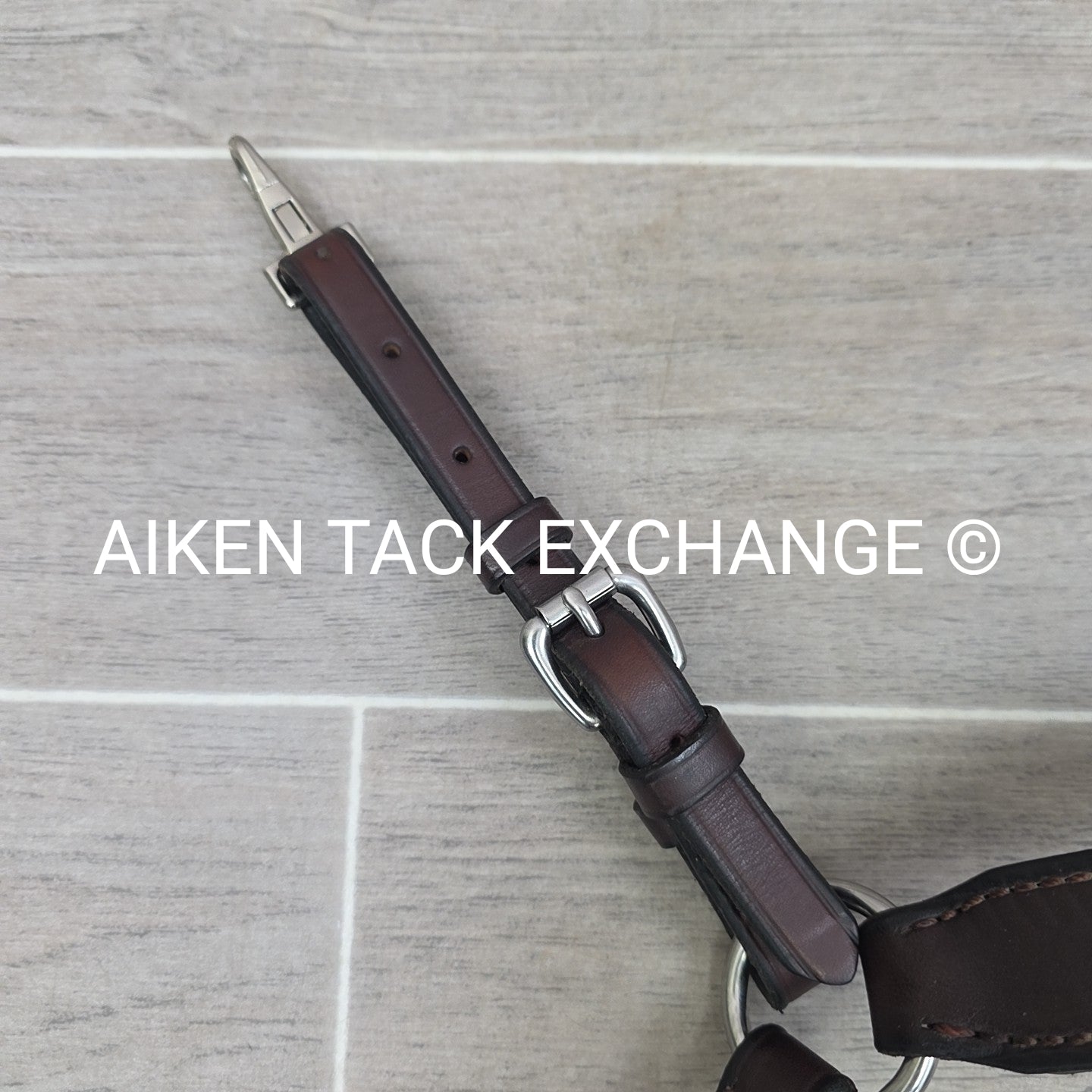 Nunn Finer Breastplate with Elastic, Brown, Size Cob