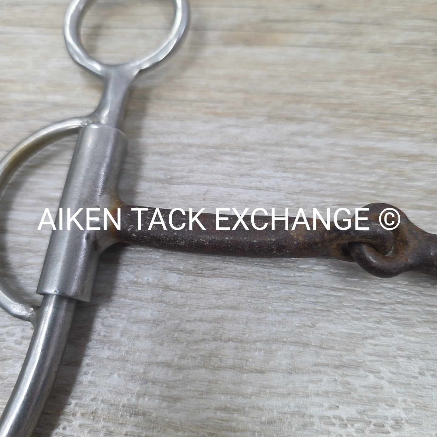 Trammell Single Joint Sweet Iron Long Shank Bit 5.25"