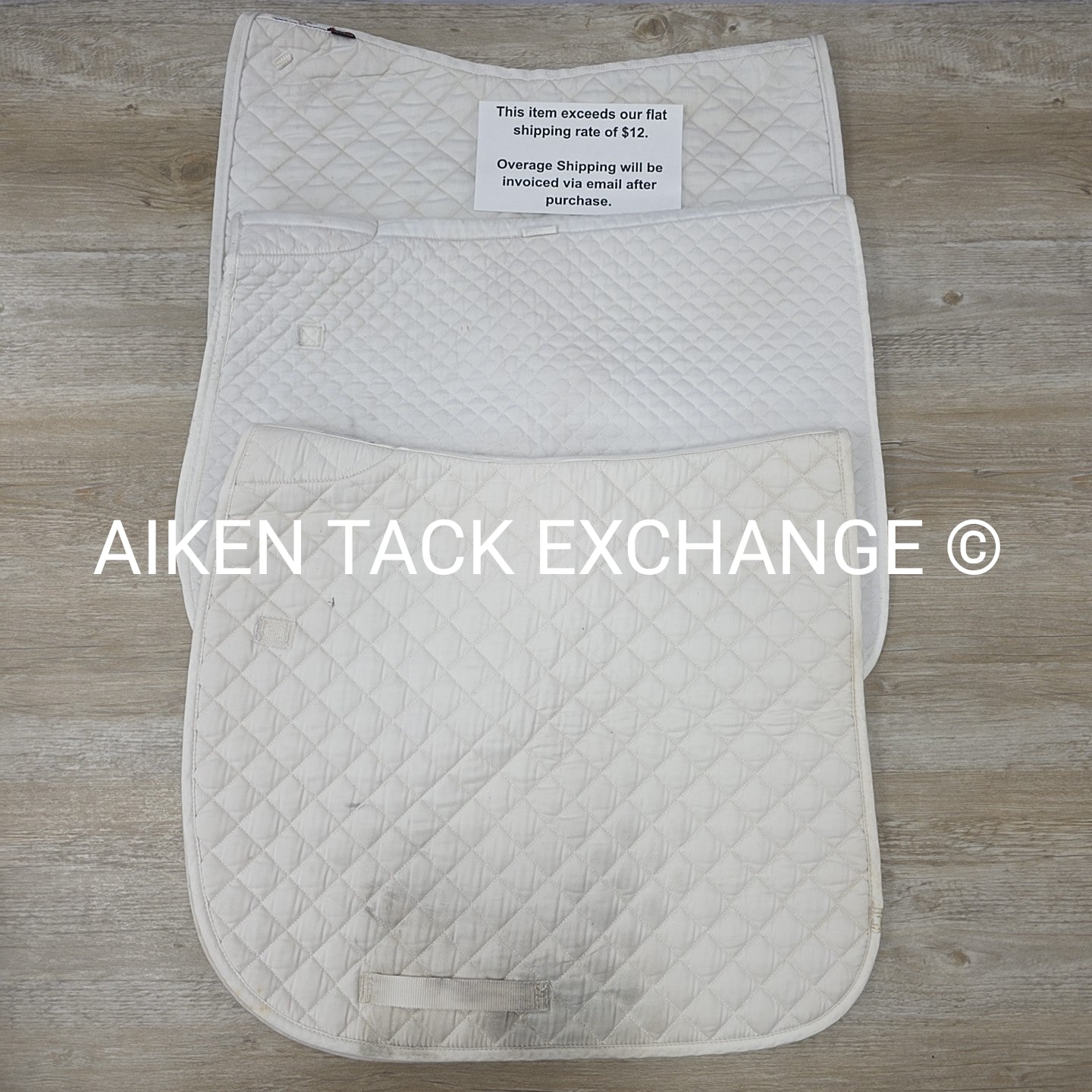 BARGAIN BUNDLE: Ogilvy, Union Hill & Roma Dressage Saddle Pads