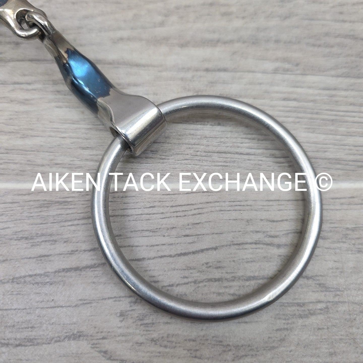 Bombers Bit Loose Ring Elliptical Dressage Control Bit 5.25"